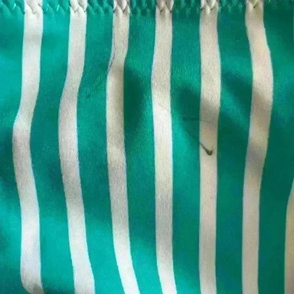 Kona Sol size 20 bikini bottoms, green and white stripe, plus size, bundle deal! - Picture 2 of 4